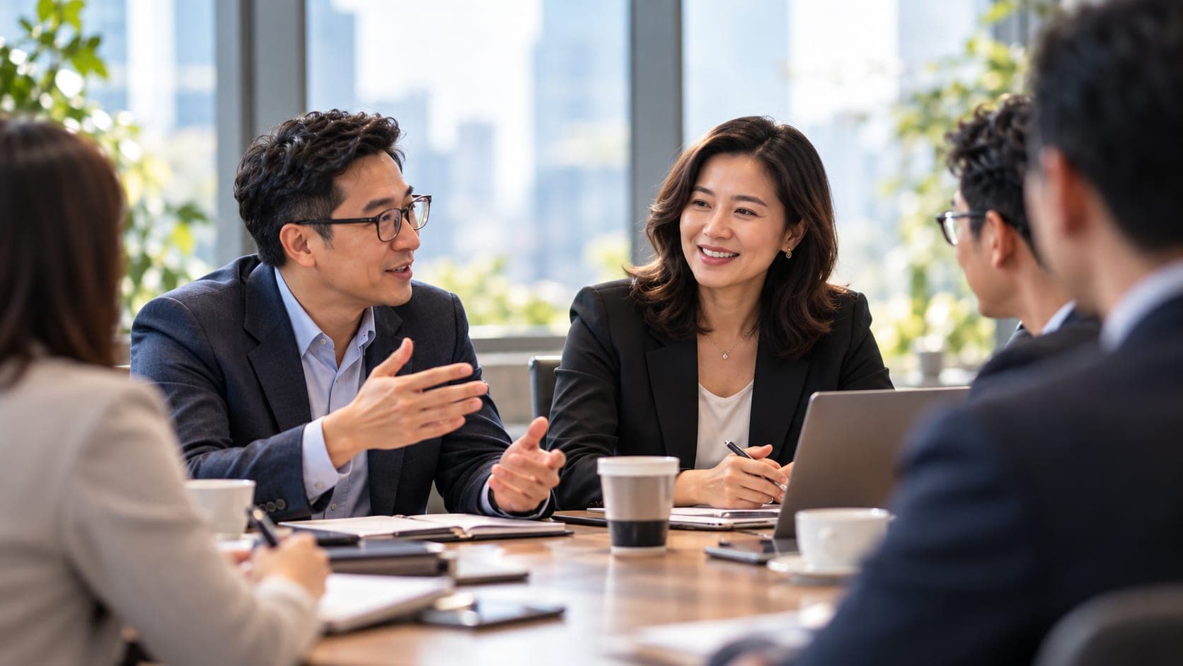 Nhóm lãnh đạo trong buổi Mentor Group (ảnh minh họa)