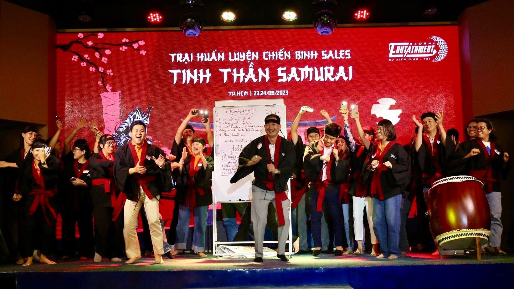 Trại huấn luyện Tinh thần Samurai của Global Edutainment